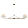 Maxim Lighting Dunbridge 2-Light Pendant Weathered Brass