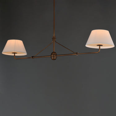 Maxim Lighting Dunbridge 2-Light Pendant Weathered Brass