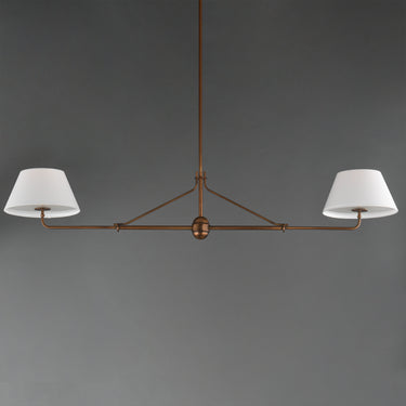 Maxim Lighting Dunbridge 2-Light Pendant Weathered Brass