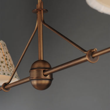 Maxim Lighting Dunbridge 2-Light Pendant Weathered Brass