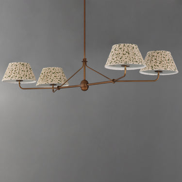 Maxim Lighting Dunbridge 4-Light Chandelier Weathered Brass