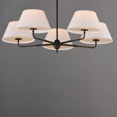 Maxim Lighting Dunbridge 5-Light Chandelier Antique Bronze