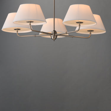 Maxim Lighting Dunbridge 5-Light Chandelier Polished Nickel
