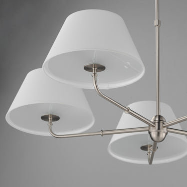 Maxim Lighting Dunbridge 5-Light Chandelier Polished Nickel