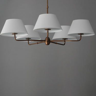 Maxim Lighting Dunbridge 5-Light Chandelier Weathered Brass