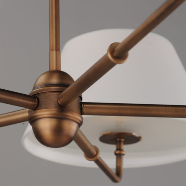 Maxim Lighting Dunbridge 5-Light Chandelier Weathered Brass