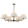 Maxim Lighting Dunbridge 5-Light Chandelier Weathered Brass