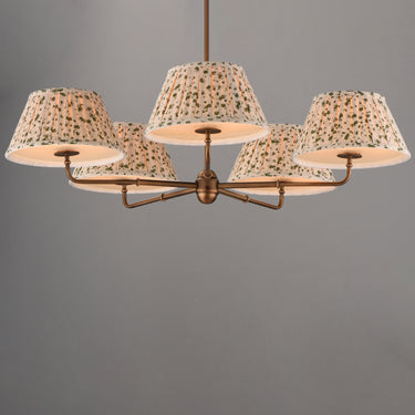 Maxim Lighting Dunbridge 5-Light Chandelier Weathered Brass
