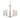 Pittman 24" 5-Light Chandelier - Brushed Nickel by Elk 190041217