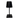 Finesse Decor Beam Column Rechargeable Table Lamp - Black 