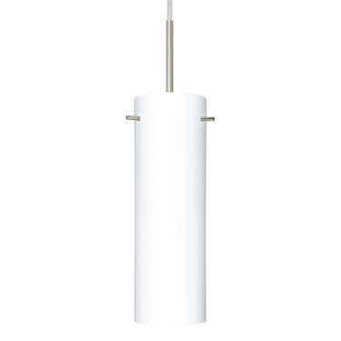 Stilo 9 cord pendant: Opal Matte glass shade | Besa Lighting