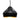 Lotus stem pendant: Black shade | Besa Lighting