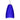 Riva 9 pendant in Cobalt Blue Matte glass on a satin nickel cord | Besa Lighting