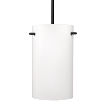 Tamburo 5 cord pendant: Opal Matte glass shade | Besa Lighting