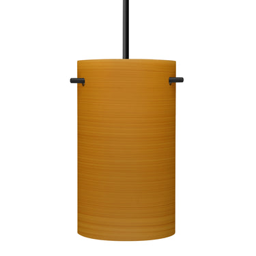 Tamburo 5 cord pendant: Oak glass shade | Besa Lighting