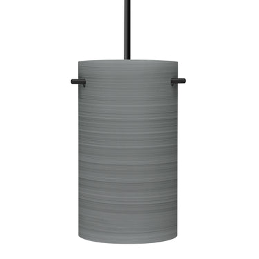 Tamburo 5 cord pendant: Titan glass shade | Besa Lighting