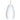 Pera 9 bell pendant in Opal Matte glass, satin nickel cord | Besa Lighting