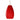 Pera 9 stem pendant: Red Cloud glass shade | Besa Lighting