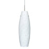 Suzi 18 stem pendant: Carrera glass shade | Besa Lighting