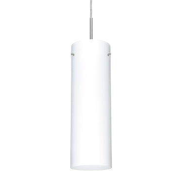 Stilo 18 cable pendant: Opal Matte glass shade | Besa Lighting
