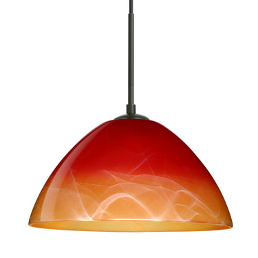 Tessa pendant with Solare glass shade | Besa Lighting