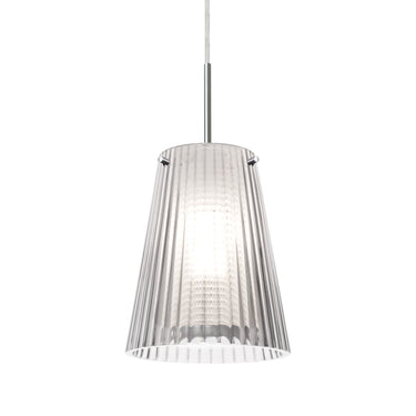 Dion cord pendant: Clear glass shade | Besa Lighting