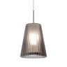 Dion cord pendant: Smoke glass shade | Besa Lighting