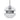 Hula 8 with a silver band, satin nickel | Besa Lighting