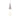 Metro 12 cord pendant: opal glass cylinder with metal cone top, Satin Nickel | Besa Lighting