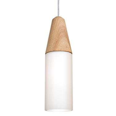 Nini cord pendant: Natural Wood | Besa Lighting