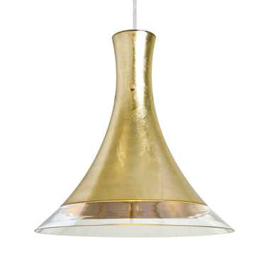 Rio cord pendant: Gold Foil | Besa Lighting