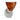 Mia bell shade in Amber Cloud glass | Besa Lighting