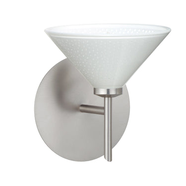 Kona vanity light: White Starpoint | Besa Lighting