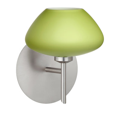 Peri wall sconce: Chartreuse | Besa Lighting