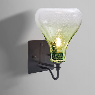 Melo wall sconce: Chartreuse Bubble | Besa Lighting