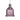 Kiba in Plum Bubble glass, violet seeded bell | Besa Lighting