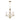 Maxim Lighting Deven 3-Light Chandelier Satin Brass