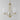 Maxim Lighting Deven 3-Light Chandelier Satin Brass