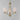 Maxim Lighting Deven 3-Light Chandelier Satin Brass