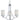 Maxim Lighting Deven 3-Light Chandelier Satin Nickel