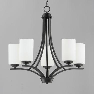 Maxim Lighting Deven 5-Light Chandelier Black