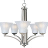 Maxim Lighting Aurora 5-Light Chandelier Satin Nickel