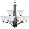 Maxim Lighting Aurora 9-Light Chandelier Oil Rubbed Bronze