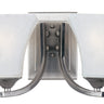 Maxim Lighting Aurora 2-Light Bath Vanity Satin Nickel