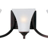 Maxim Lighting Aurora 3-Light Bath Vanity Oil Rubbed Bronze