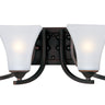 Maxim Lighting Aurora 4-Light Bath Vanity Oil Rubbed Bronze