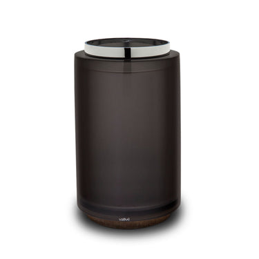 Aro Wastebasket Graphite by Vallvé, alternate angle
