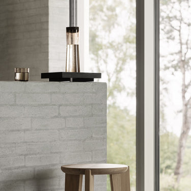 Abento Hardwood Tray Black Blomus 64437