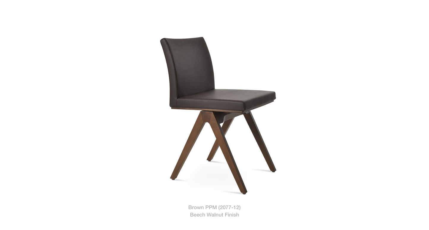 Soho Concept Aria Flat Chair Leather | Loftmodern 13