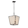 Maxim Lighting Montauk 4-Light Pendant Black